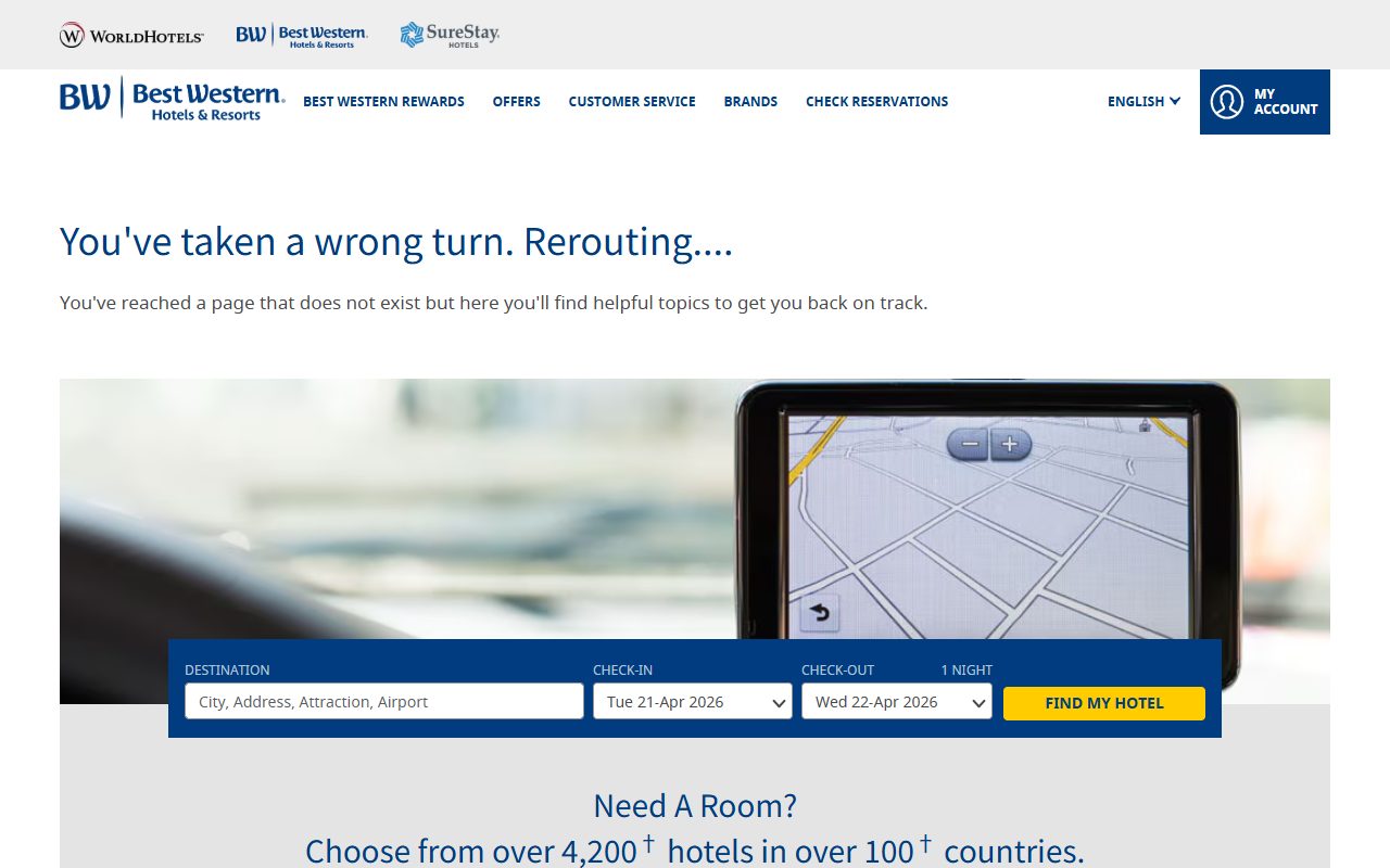 Best Western Rewards official site