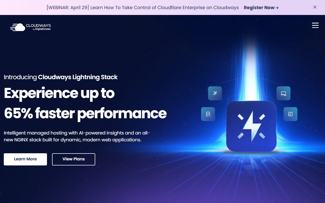 Cloudways official site